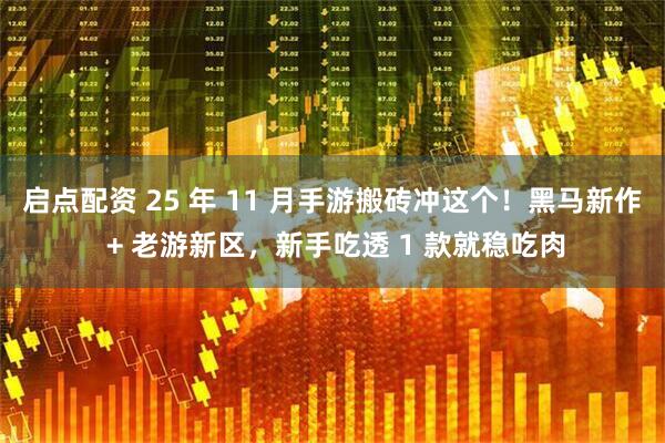 启点配资 25 年 11 月手游搬砖冲这个！黑马新作 + 老游新区，新手吃透 1 款就稳吃肉